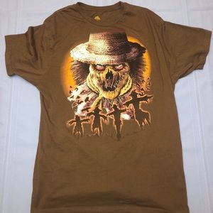 Spooky Scarecrow Graphic T-Shirt